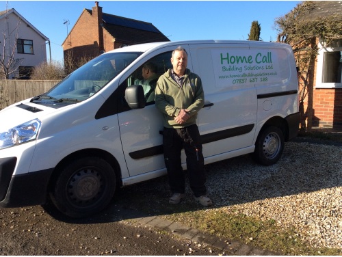 James with his van